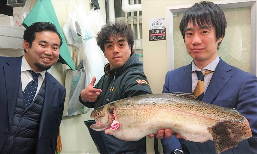 静岡県のブランド鱒『紅富士(あかふじ)』富士養鱒漁協の方とお会いしました